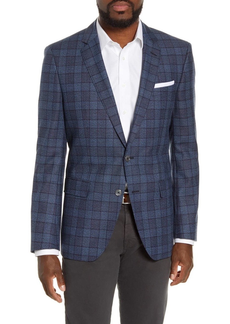 boss hutsons trim fit blazer