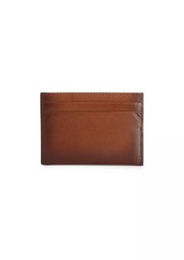 Hugo Boss Leather Card Holder with Logo Lettering