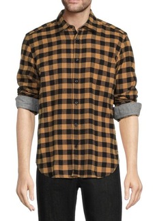 Hugo Boss Liam Gingam Flannel Shirt