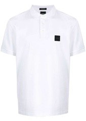 Hugo Boss logo-patch detail cotton polo shirt