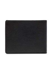 Hugo Boss logo-plaque leather wallet