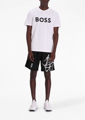 Hugo Boss logo-print cotton T-shirt