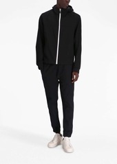 Hugo Boss logo-print hooded jacket