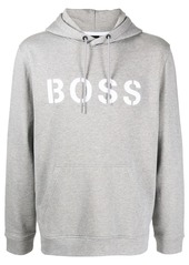 Hugo Boss logo print hoodie