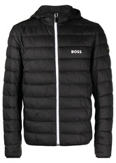 Hugo Boss logo-print puffer jacket