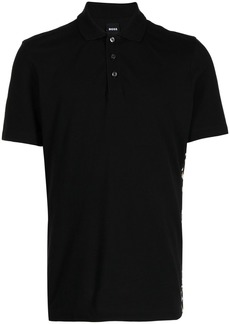 Hugo Boss logo-print short-sleeve polo shirt
