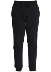 Hugo Boss logo-print side-stripe track pants