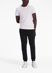 Hugo Boss logo-print side-stripe track pants