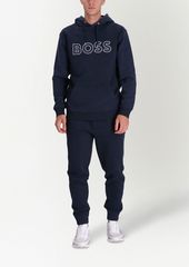 Hugo Boss logo-print tapered track pants