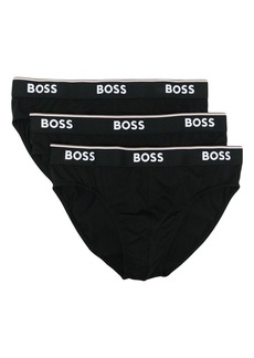 Hugo Boss logo-waistband briefs set of 3