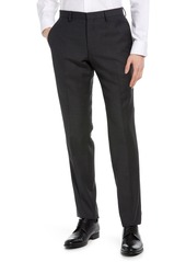 Hugo Boss BOSS Genius Slim Fit Wool Dress Pants in Open Grey at Nordstrom