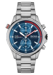 Hugo Boss BOSS Globetrotter Chronograph Bracelet Watch