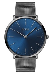 Hugo Boss BOSS Horizon Mesh Strap Watch