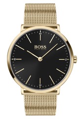 Hugo Boss BOSS Horizon Mesh Strap Watch