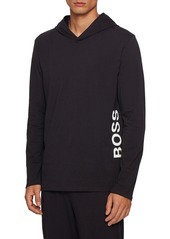 Hugo Boss Men's Boss Identity Long Sleeve Logo Lounge Hoodie