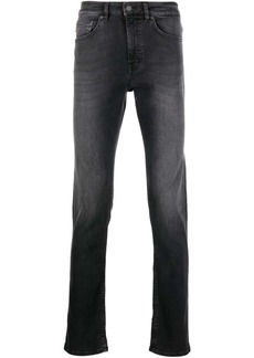 Hugo Boss mid-rise straight-leg jeans