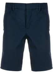 Hugo Boss navy cotton mix chino shorts