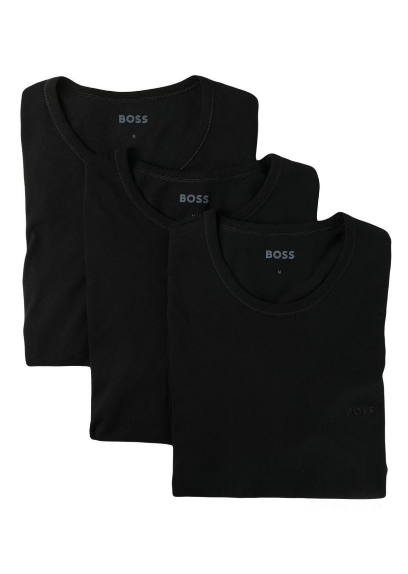 Hugo Boss pack-of-three crew-neck T-shirts