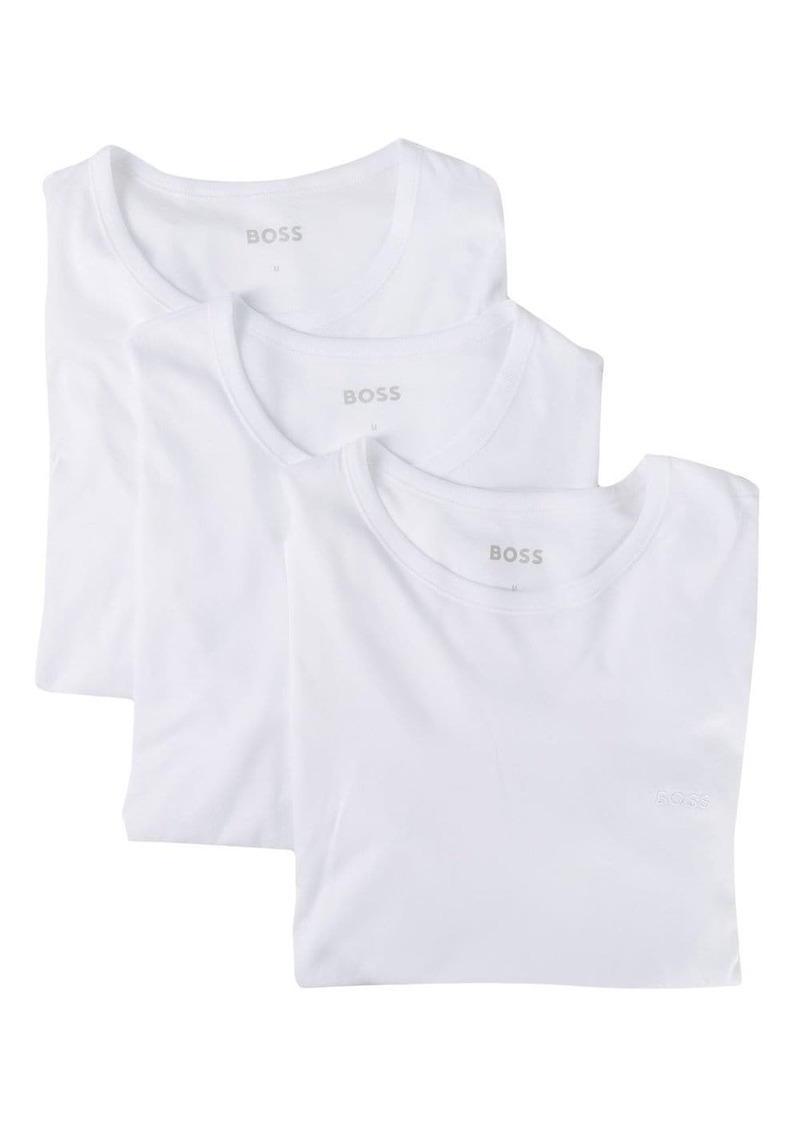 Hugo Boss pack-of-three crew-neck T-shirts