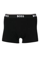Hugo Boss pack-of-three logo-waistband boxer briefs