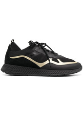 Hugo Boss panelled lace-up sneakers