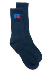 Hugo Boss x Russel Athelic logo socks