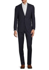 Hugo Boss Plaid Virgin Wool Suit