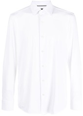 Hugo Boss pointed-collar long-sleeve shirt