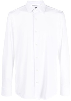 Hugo Boss pointed-collar long-sleeve shirt