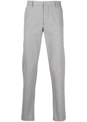 Hugo Boss pressed-crease tailored trousers