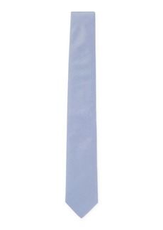 Hugo Boss Pure-silk tie with jacquard-woven micro pattern