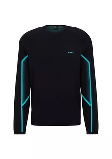 Hugo Boss Regular-Fit Sweater with Ribbed Cuffs