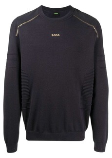 Hugo Boss Rowler logo-print sweatshirt