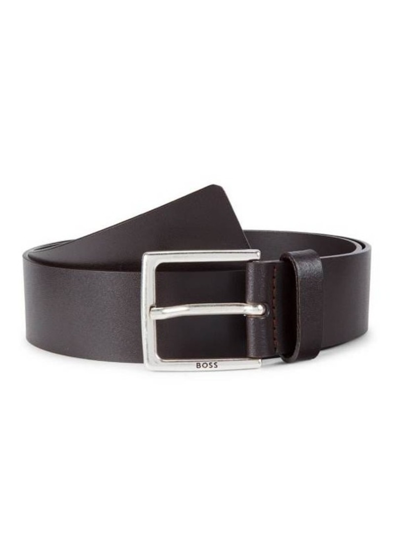 Hugo Boss Rummi Logo Leather Belt