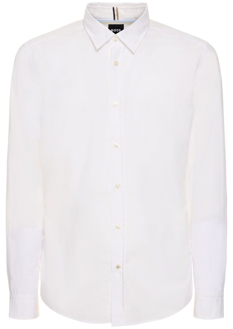 Hugo Boss S-roan Kent Cotton Shirt