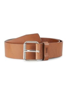 Hugo Boss Serge Logo Leather Belt