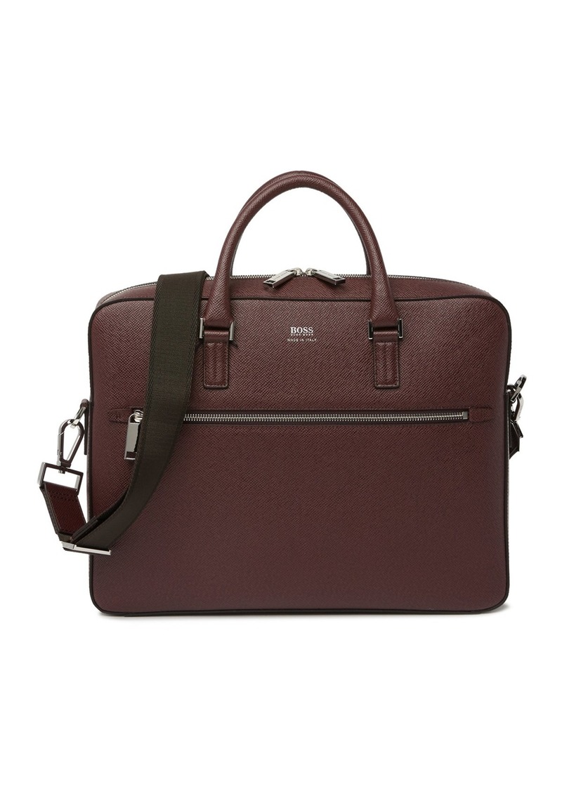 hugo boss signature laptop bag