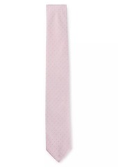 Hugo Boss Silk Blend Tie with Dot Motif