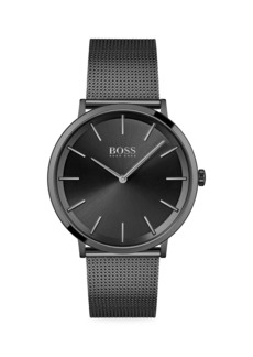 Hugo Boss Skyliner Black Stainless Steel Bracelet Watch