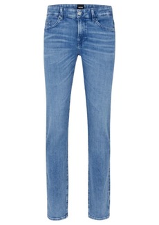 Hugo Boss Slim-fit jeans in blue Italian denim