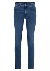 Hugo Boss Slim-Fit Jeans in Italian Cashmere-Touch Denim