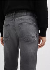 Hugo Boss Slim-fit jeans in gray soft-motion denim