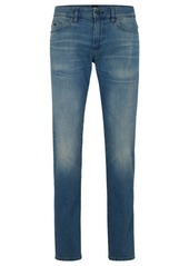 Hugo Boss Slim-fit jeans in super-soft blue stretch denim