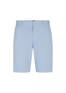 Hugo Boss Slim Fit Shorts in Stretch Cotton Twill