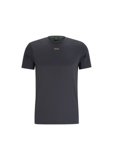 Hugo Boss Slim-fit T-shirt with decorative reflective pattern