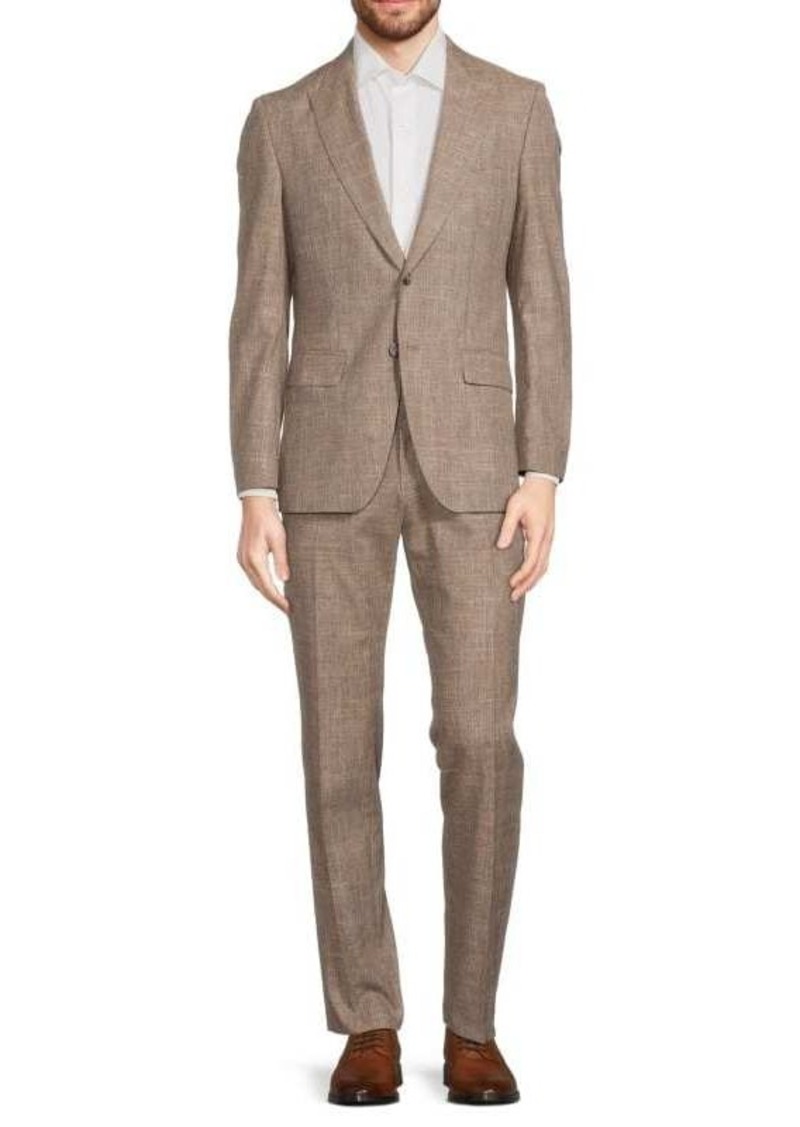 Hugo Boss Slim Fit Virgin Wool Blend Suit