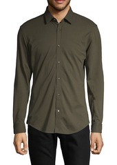 Hugo Boss Spread Collar Long-Sleeve Shirt