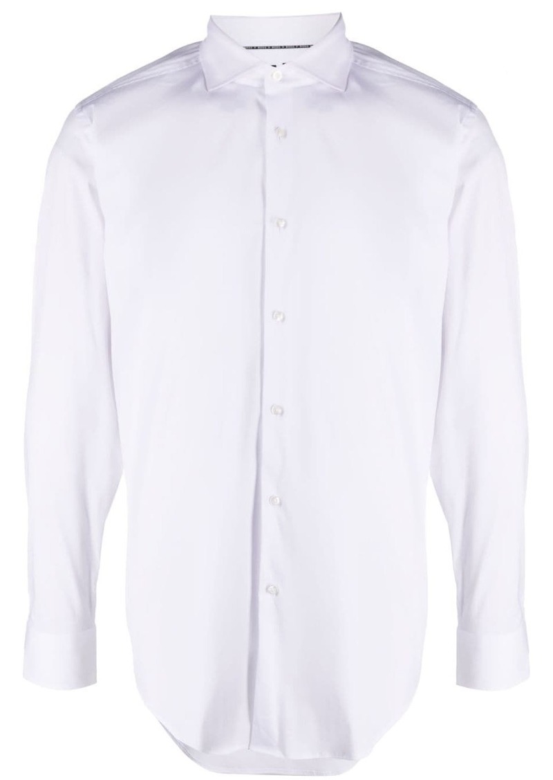 Hugo Boss spread-collar shirt