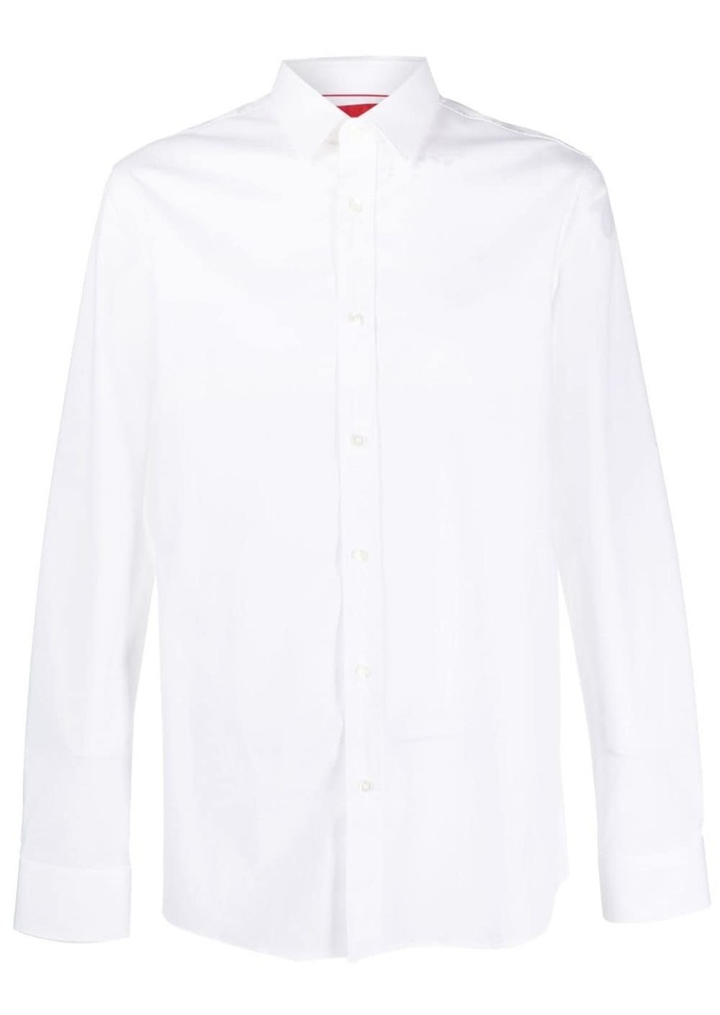 Hugo Boss straight-cut cotton shirt