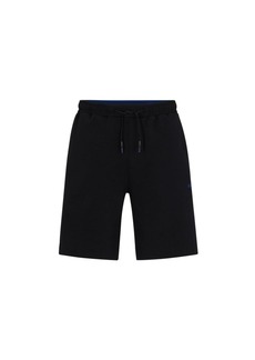 Hugo Boss Stretch-cotton-blend shorts with tape trims